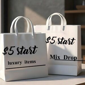 Live Auction Luxury items mix drop